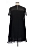 DKNY 100% Polyester Solid Black Casual Dress Size XL (estimated) - photo 2