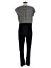 Dorothy Perkins Chevron-herringbone Black Jumpsuit Size UK 16 / US 12 - photo 2