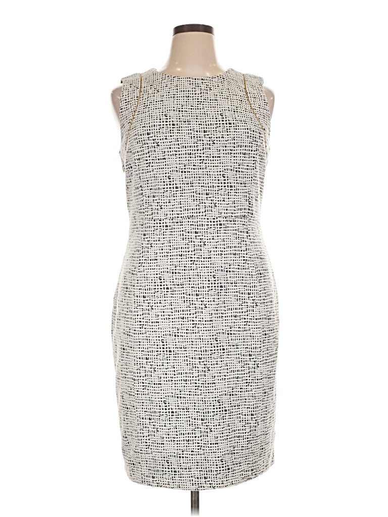 Calvin Klein Cocktail Dress In Gray
