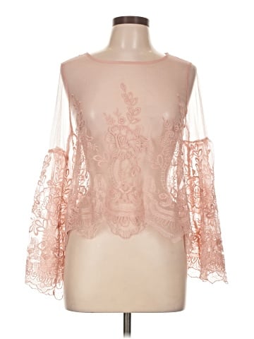 My Michelle 3/4 Sleeve Blouse (view 1)