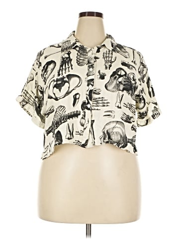 Hot Topic Short Sleeve Blouse (view 1)