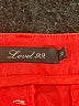 Level 99 Solid Red Shorts Size 32 waist - photo 3