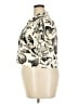 Hot Topic 100% Rayon Print Ivory Short Sleeve Blouse Size XXL - photo 5