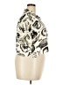 Hot Topic 100% Rayon Print Ivory Short Sleeve Blouse Size XXL - photo 4