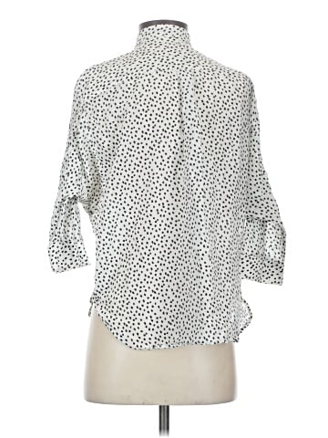 Ann Taylor LOFT 3/4 Sleeve Blouse (view 2)