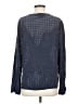 Equipment 100% Silk Blue Long Sleeve Silk Top Size S - photo 2