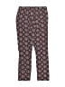 Forever Me Print Burgundy Casual Pants Size 6 - photo 2