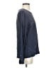Equipment 100% Silk Blue Long Sleeve Silk Top Size S - photo 4