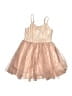 Zenzi Metallic Tan Dress Size 6 - 7 - photo 1