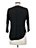 Sandro 100% Linen Black 3/4 Sleeve Blouse Size Med (2) - photo 2