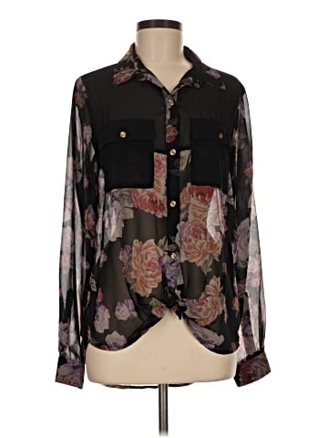 Minkpink Long Sleeve Blouse (view 1)