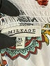 Mileage 100% Polyester Ivory Sleeveless Blouse Size XL - photo 7