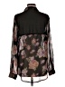 Minkpink Floral Black Long Sleeve Blouse Size M - photo 2
