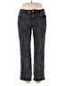 Forever Young Chevron-herringbone Gray Jeans Size 16 - photo 1