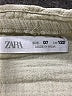 Zara Yellow Ivory Long Sleeve Blouse Size 7 - photo 3