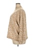 Ann Taylor LOFT Animal Print Tan Turtleneck Sweater Size 20 - photo 5