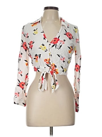 Forever 21 3/4 Sleeve T-Shirt (view 1)