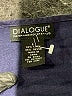 Dialogue Blue Sleeveless Blouse Size L - photo 7