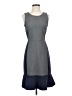 J.Crew Color Block Gray Casual Dress Size 2 - photo 1