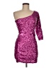 A'gaci 100% Polyester Pink Cocktail Dress Size M - photo 1