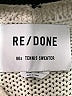 RE/DONE Ivory Pullover Sweater Size L - photo 7