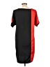 MICHAEL Michael Kors 100% Polyester Color Block Black Casual Dress Size L - photo 2