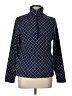 Lands' End 100% Polyester Polka Dots Blue Fleece Size 10 - 12 - photo 1