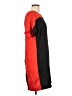 MICHAEL Michael Kors 100% Polyester Color Block Black Casual Dress Size L - photo 4