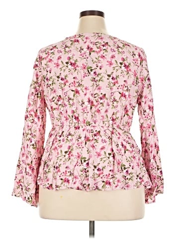 No Boundaries Long Sleeve Blouse (view 2)