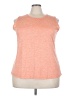 Ideology 100% Polyester Orange Sleeveless T-Shirt Size 3X - photo 1