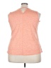 Ideology 100% Polyester Orange Sleeveless T-Shirt Size 3X - photo 2
