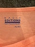 Basic Editions 100% Cotton Orange Short Sleeve Top Size XL - photo 7