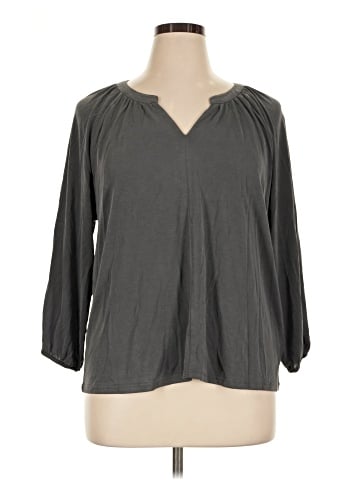 Lucky Brand 3/4 Sleeve Blouse (view 1)