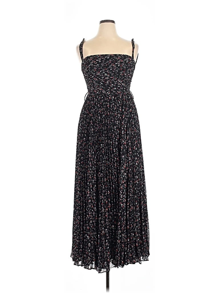 Pre-owned Fame And Partners Casual Dress In Black