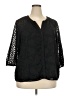 Vince Camuto 100% Polyester Black 3/4 Sleeve Blouse Size XXL - photo 1
