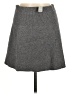 Zara Solid Gray Casual Skirt Size L - photo 2
