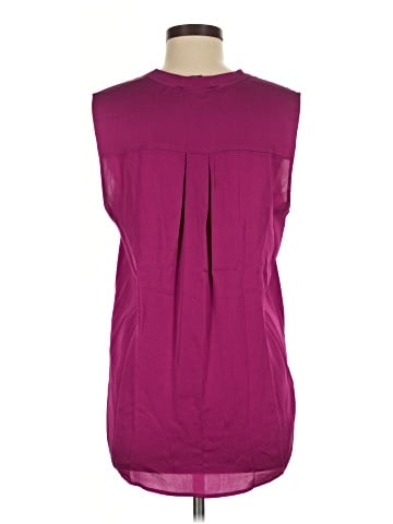 Vince. Sleeveless Silk Top (view 2)