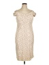 Roz & Ali Tan Cocktail Dress Size 14 - photo 1