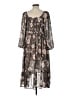 Torrid Paisley Gray Casual Dress Size Lg Plus (0) - photo 2