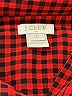 J.Crew Factory Store 100% Polyester Houndstooth Red Long Sleeve Blouse Size L - photo 7