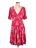 Torrid Floral Pink Casual Dress Size Lg Plus (0) - photo 1
