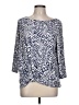 Lilly Pulitzer Blue 3/4 Sleeve Blouse Size L - photo 1