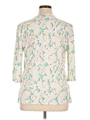 JM Collection 3/4 Sleeve Blouse (view 2)