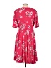 Torrid Floral Pink Casual Dress Size Lg Plus (0) - photo 2