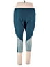 Nike Color Block Teal Active Pants Size 2X - photo 2