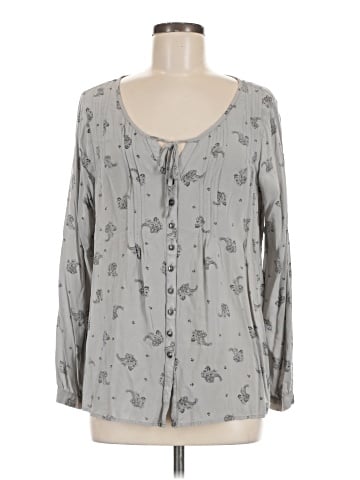 Torrid Long Sleeve Blouse (view 1)