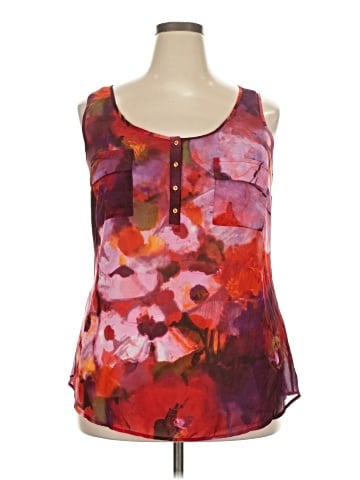 Le Chateau Sleeveless Blouse (view 1)