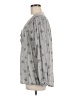 Torrid 100% Rayon Gray Long Sleeve Blouse Size Med Plus (00) - photo 5