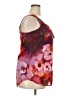 Le Chateau 100% Polyester Red Sleeveless Blouse Size XXL - photo 4