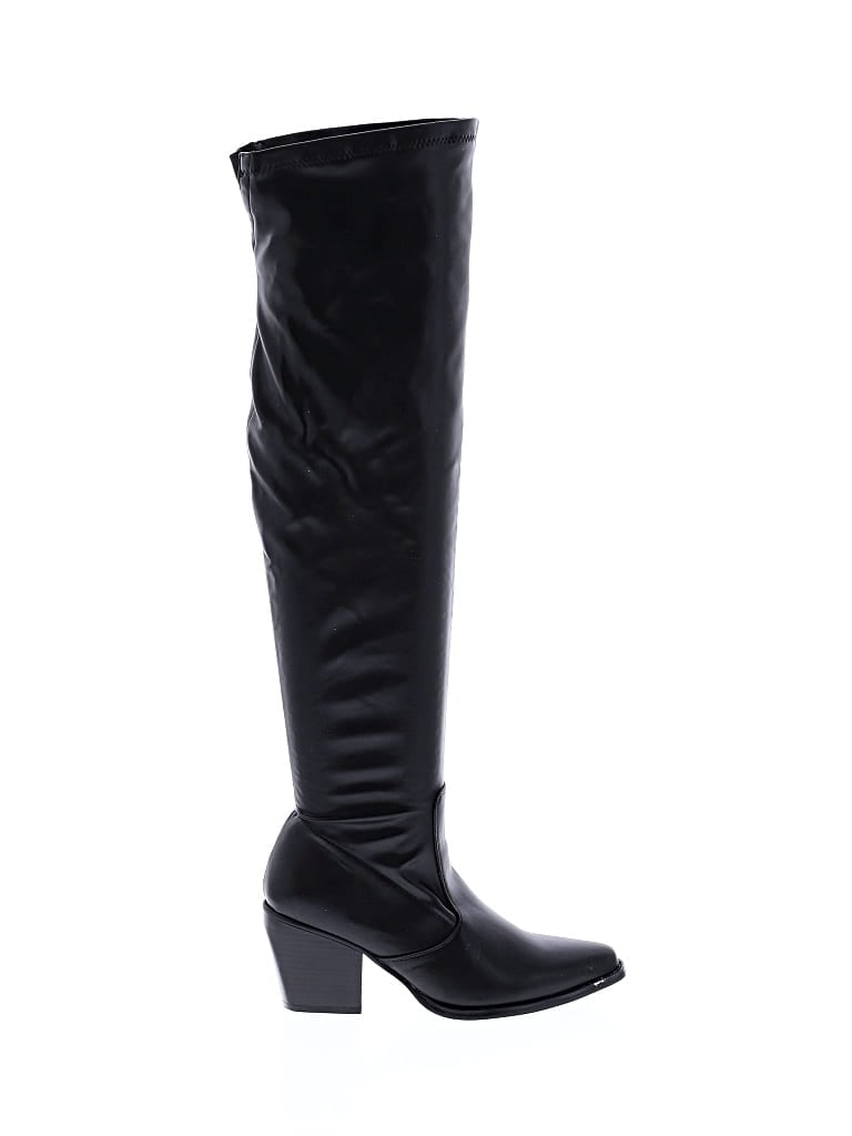 Pre-owned Dream Pairs Boots In Black